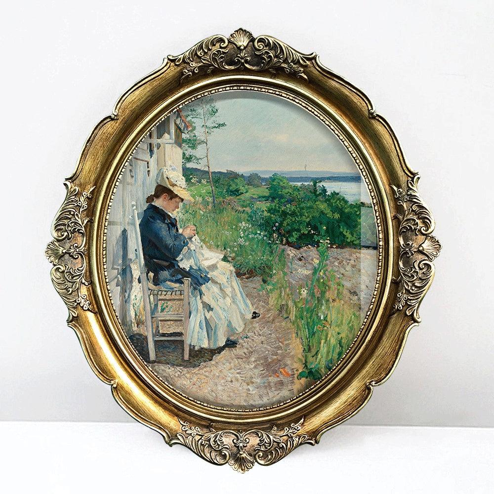 Retro Minority Paintings Niche Decorative Painting - In home decor