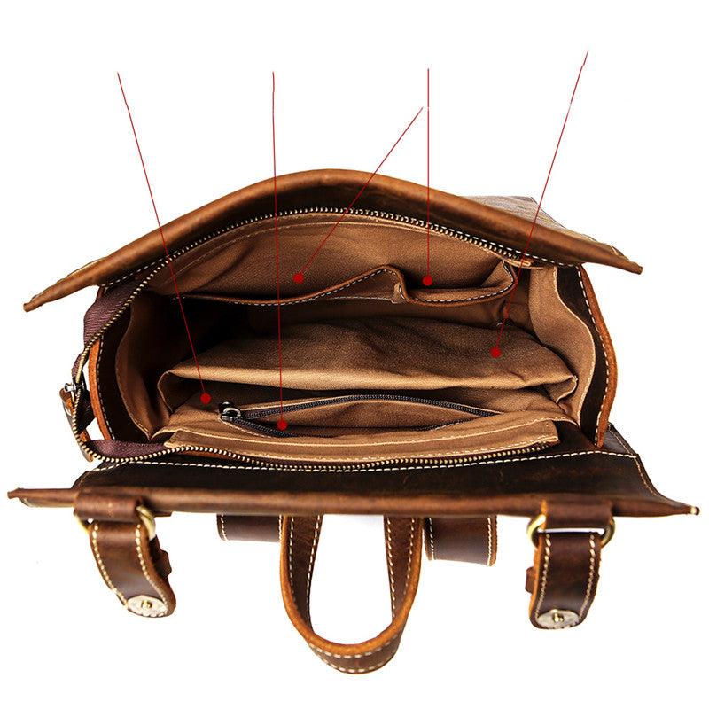 Introducing Our Cow Leather Luggage Backpack: The Epitome of Style and Functionality - In home decor