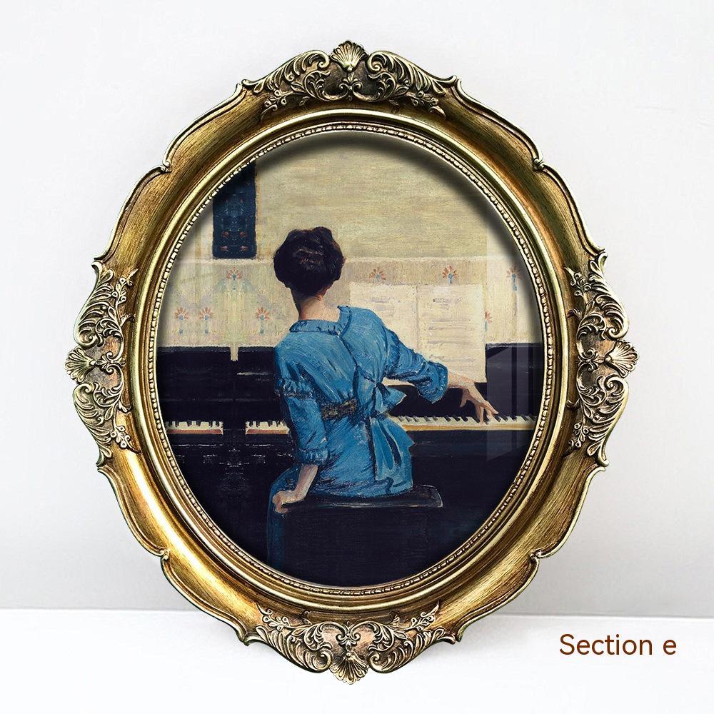 Retro Minority Paintings Niche Decorative Painting - In home decor