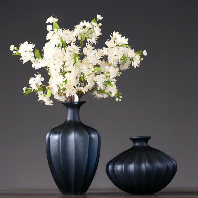 Experience the Beauty of Blue Hues: Glass Vase for Inspired Home Décor - In home decor