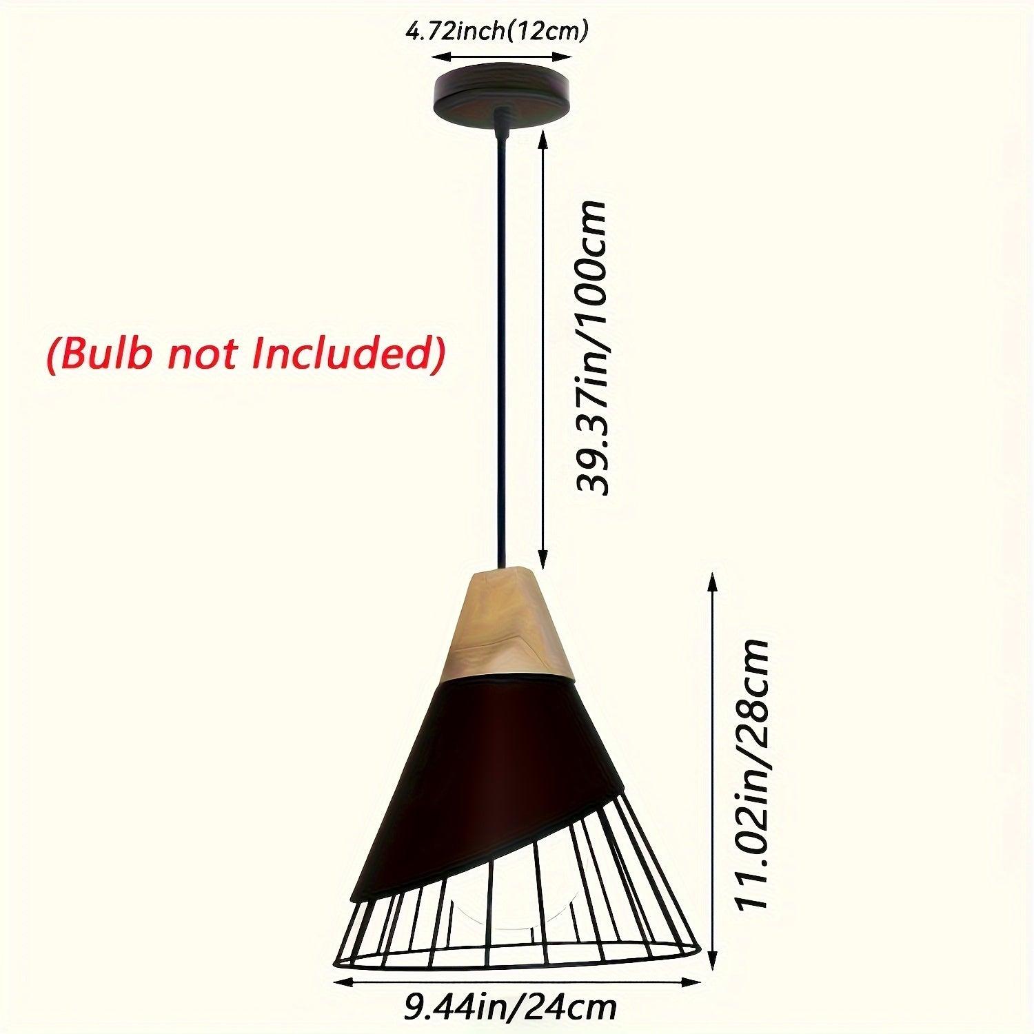 Industrial rustic chandelier for bedrooms and dining areas.