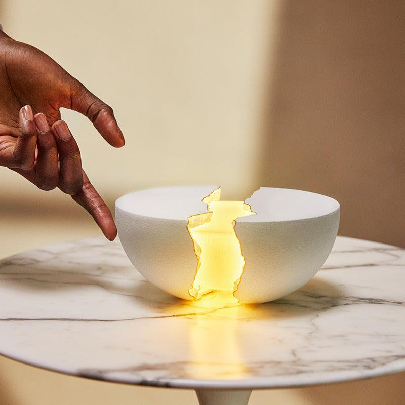 Immerse Your Space in Ambiance: Light Sculpture Bluetooth Speaker - In home decor