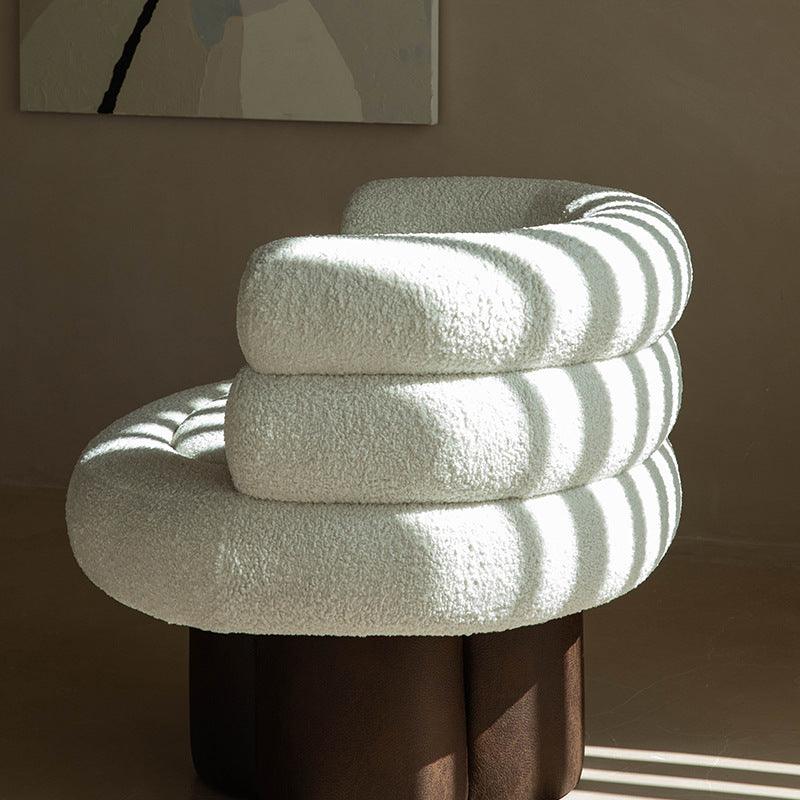 Sherpa Velvet Fabric Sofa - My Store