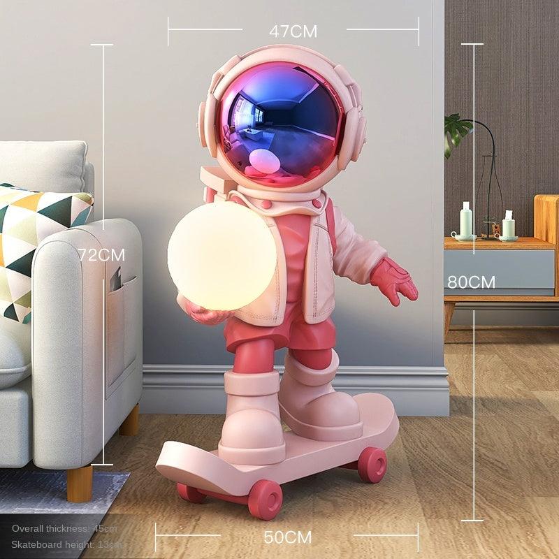 Astronaut Living Room Floor Ornament: Add Cosmic Charm to Your Space - In home decor