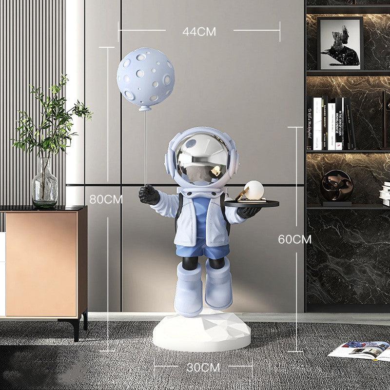 Large Landing Astronaut Furniture Ornament: Add Cosmic Charm to Your Home - In home decor