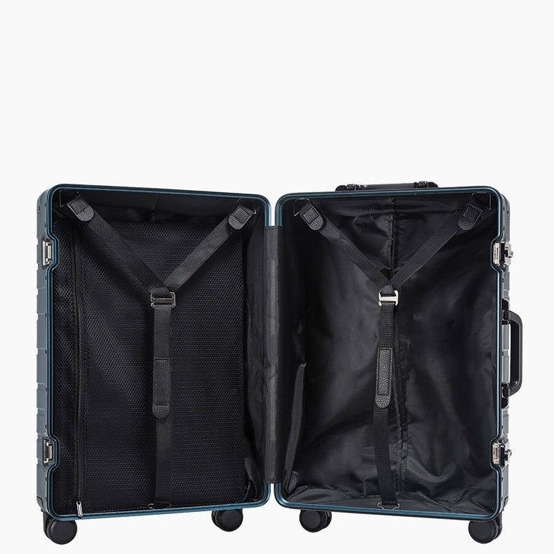 Introducing the All Aluminum Magnesium Alloy Trolley Case: Elevate Your Travel Experience - In home decor
