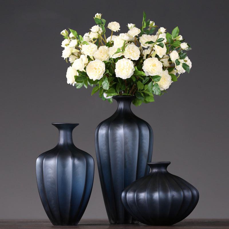 Experience the Beauty of Blue Hues: Glass Vase for Inspired Home Décor - In home decor