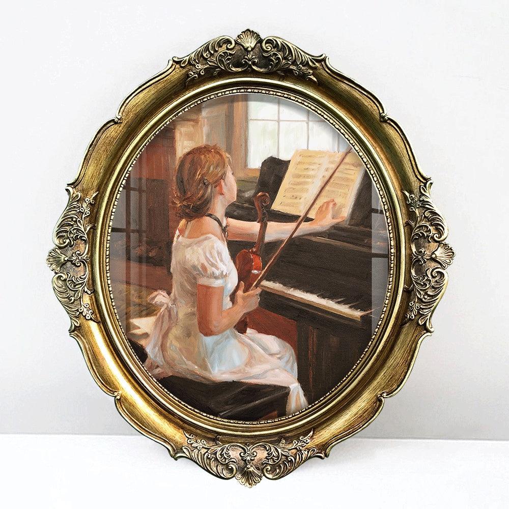 Retro Minority Paintings Niche Decorative Painting - In home decor