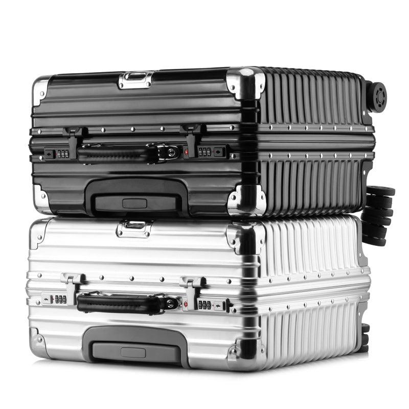 Introducing the Waterproof Aluminium Frame Luggage Suitcase: Your Ultimate Travel Companion - In home decor