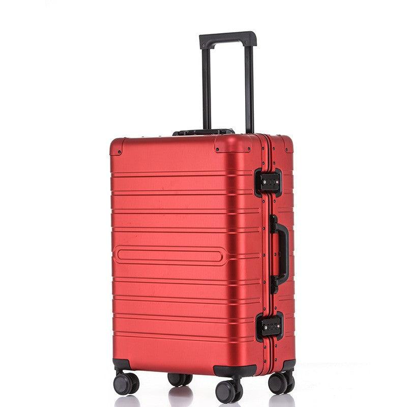 Introducing the All Aluminum Magnesium Alloy Trolley Case: Elevate Your Travel Experience - In home decor