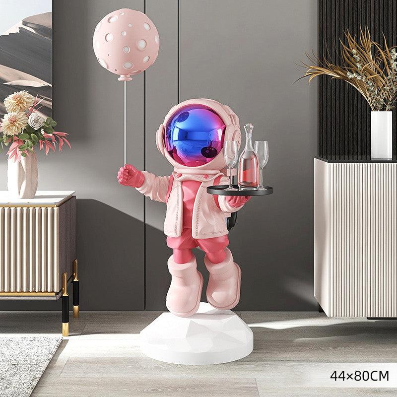 Large Landing Astronaut Furniture Ornament: Add Cosmic Charm to Your Home - In home decor
