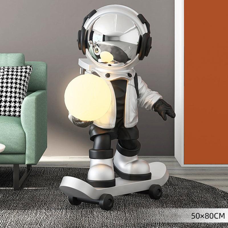 Astronaut Living Room Floor Ornament: Add Cosmic Charm to Your Space - In home decor