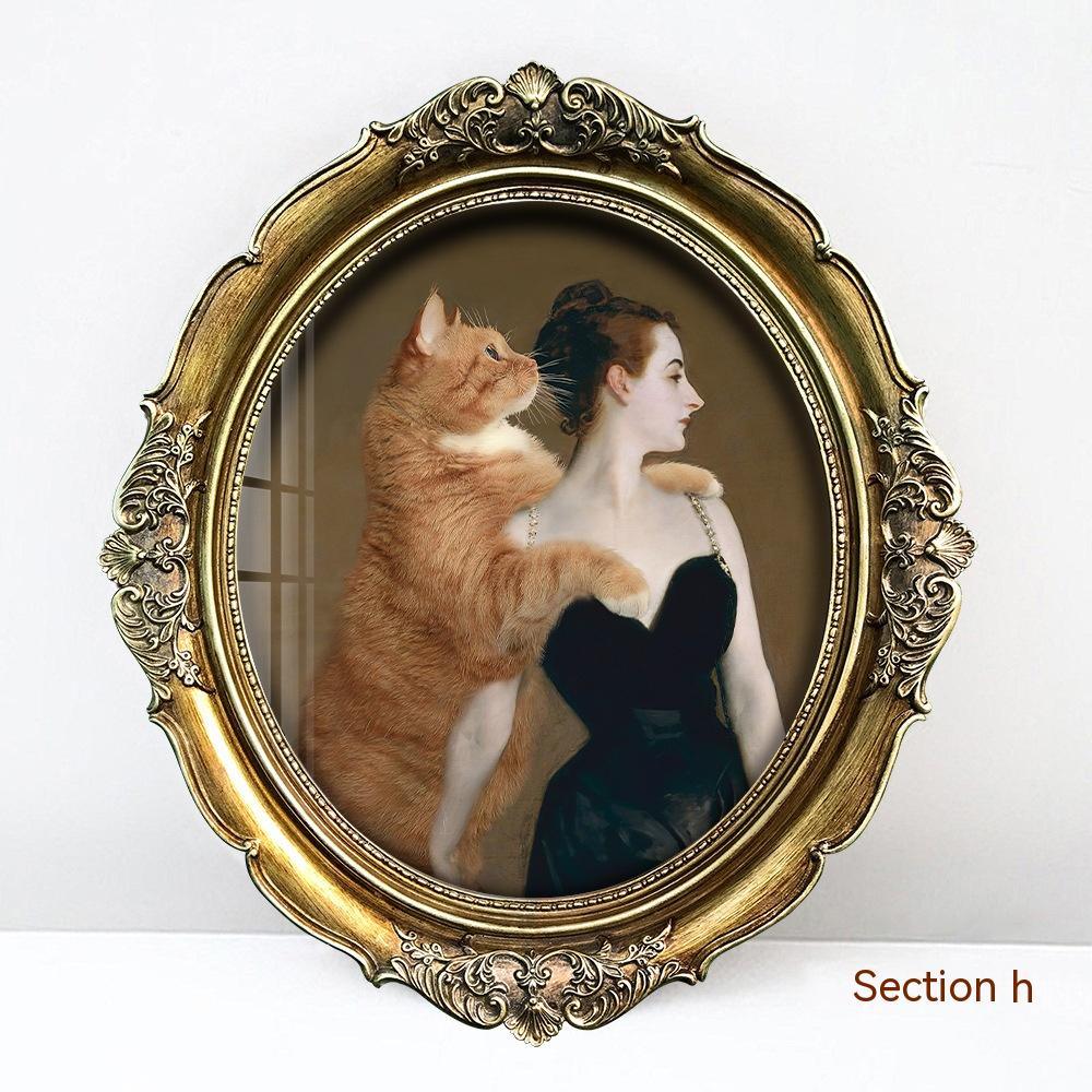 Retro Minority Paintings Niche Decorative Painting - In home decor