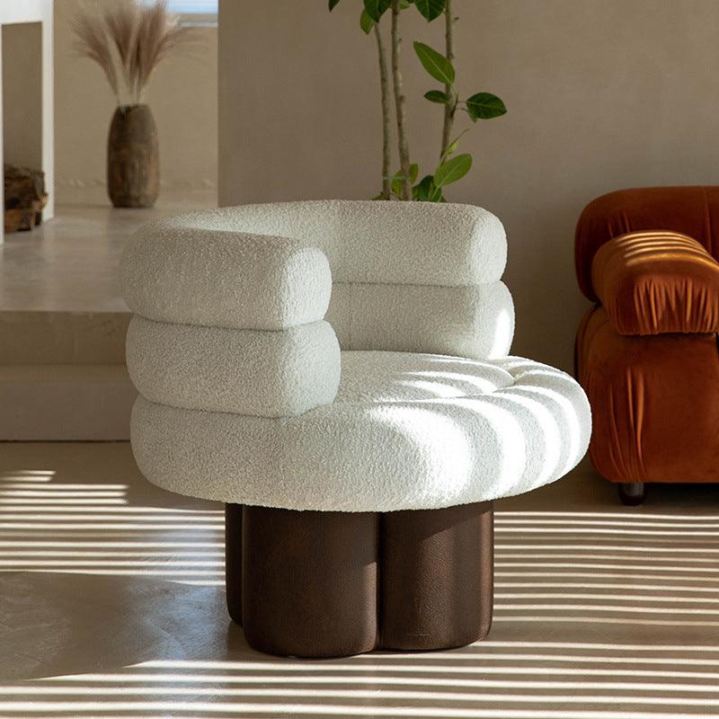 Sherpa Velvet Fabric Sofa - My Store