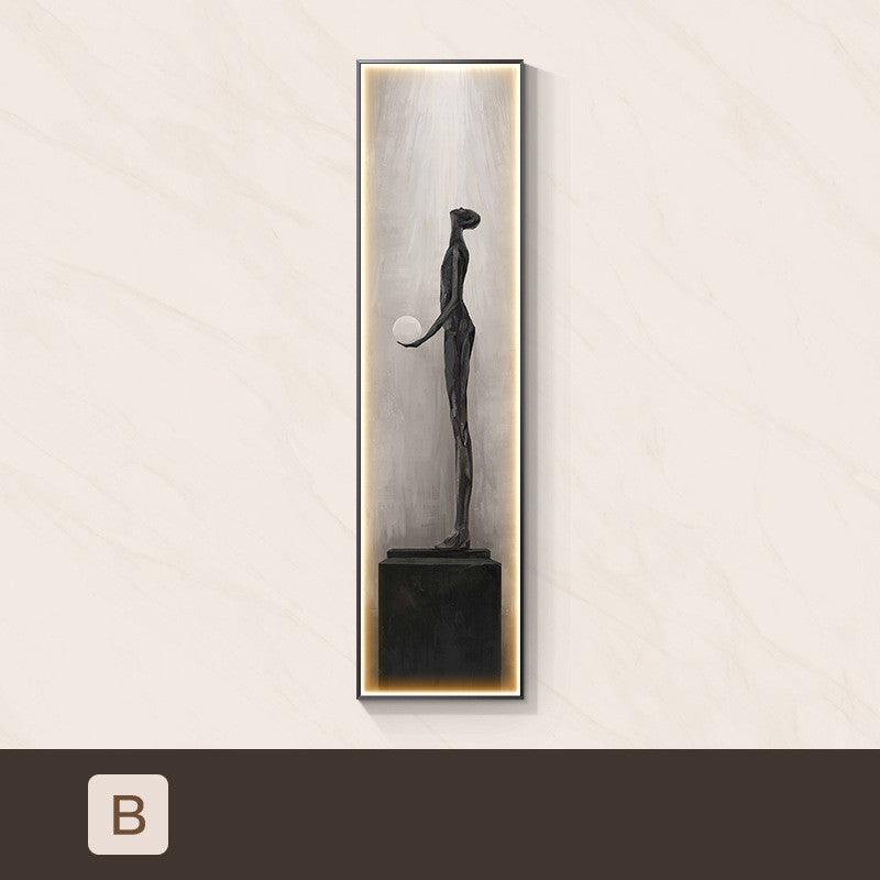 Illuminate Your Entryway with Modern Light Luxury – LED Luminous Entryway Decorative Painting - In home decor