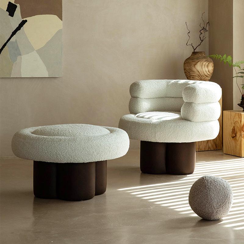 Sherpa Velvet Fabric Sofa - My Store