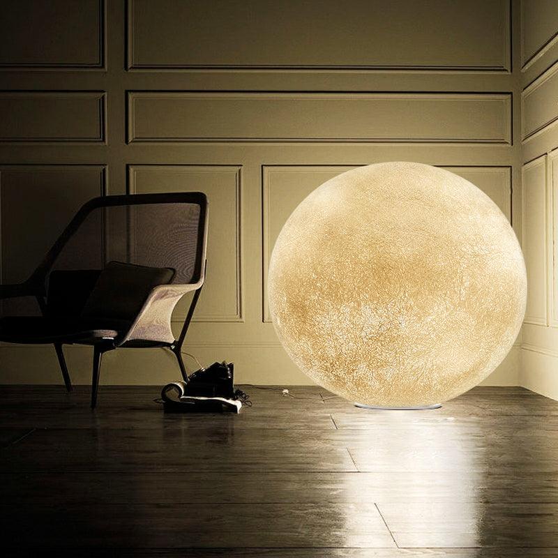 Bedroom Moon Light Ball Table Lamp: Create a Tranquil Atmosphere - In home decor