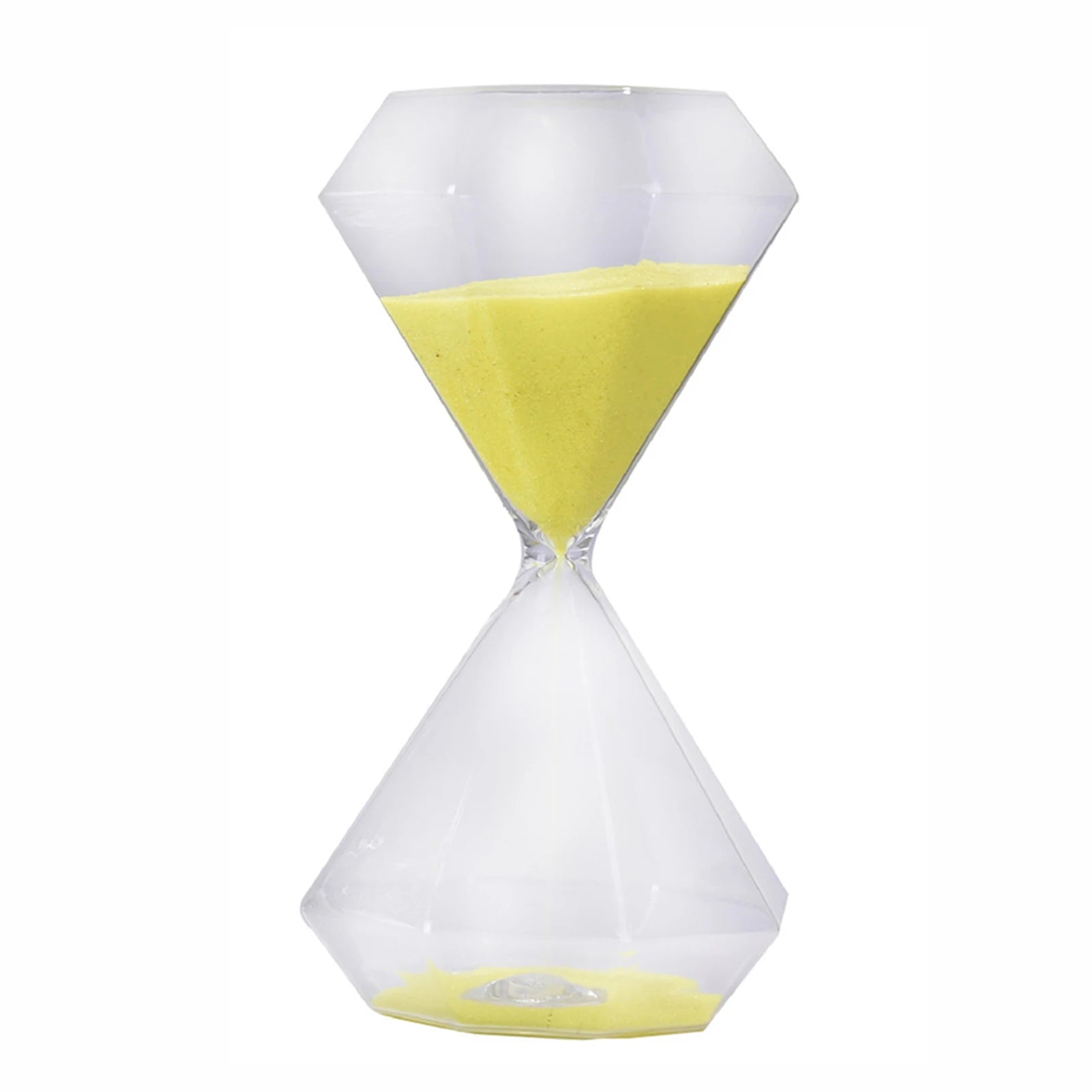 Transparent Diamond Hourglass – 5/15/30 Minute Decorative Timer