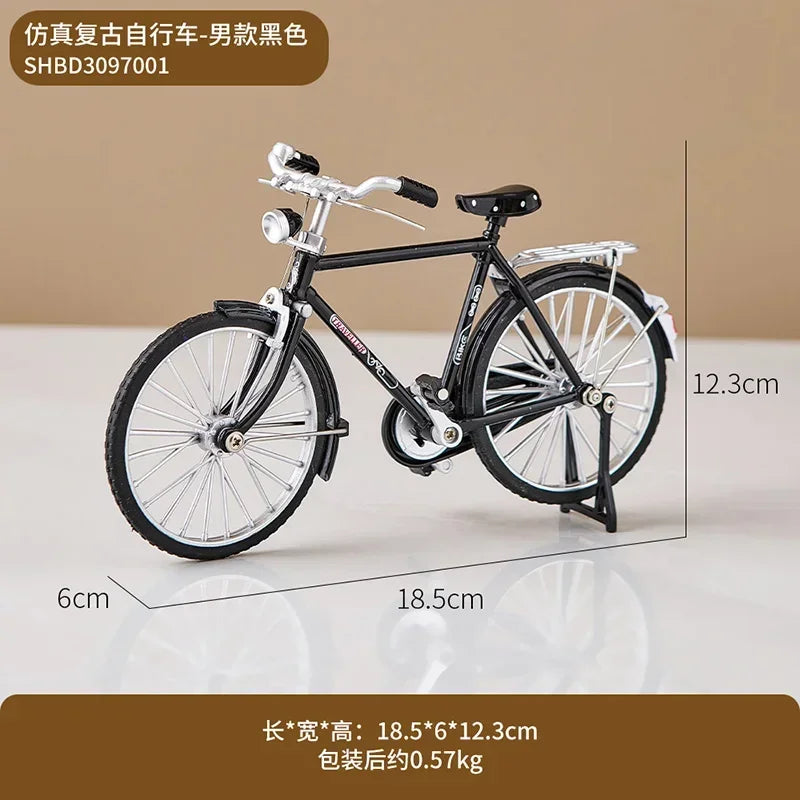 "Contemporary bicycle sculpture as a stylish centerpiece"