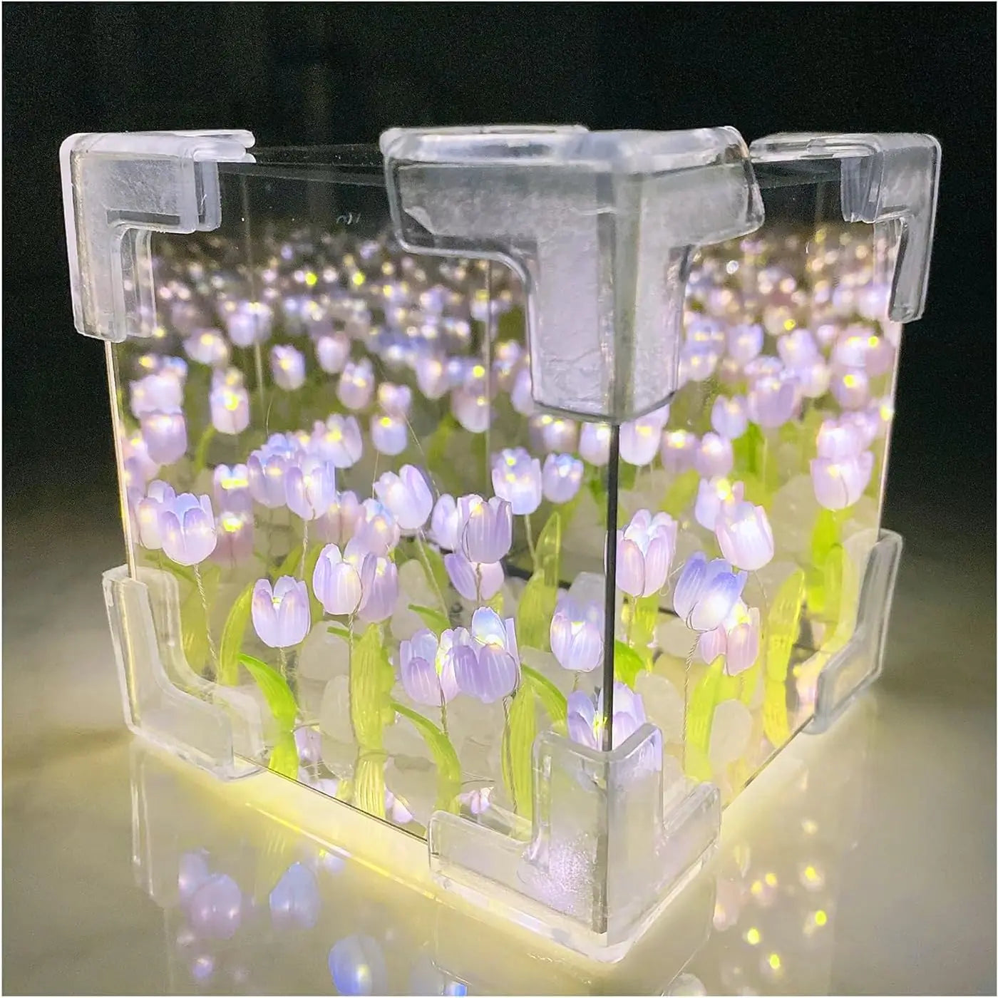 Unique flower night light, gift idea.