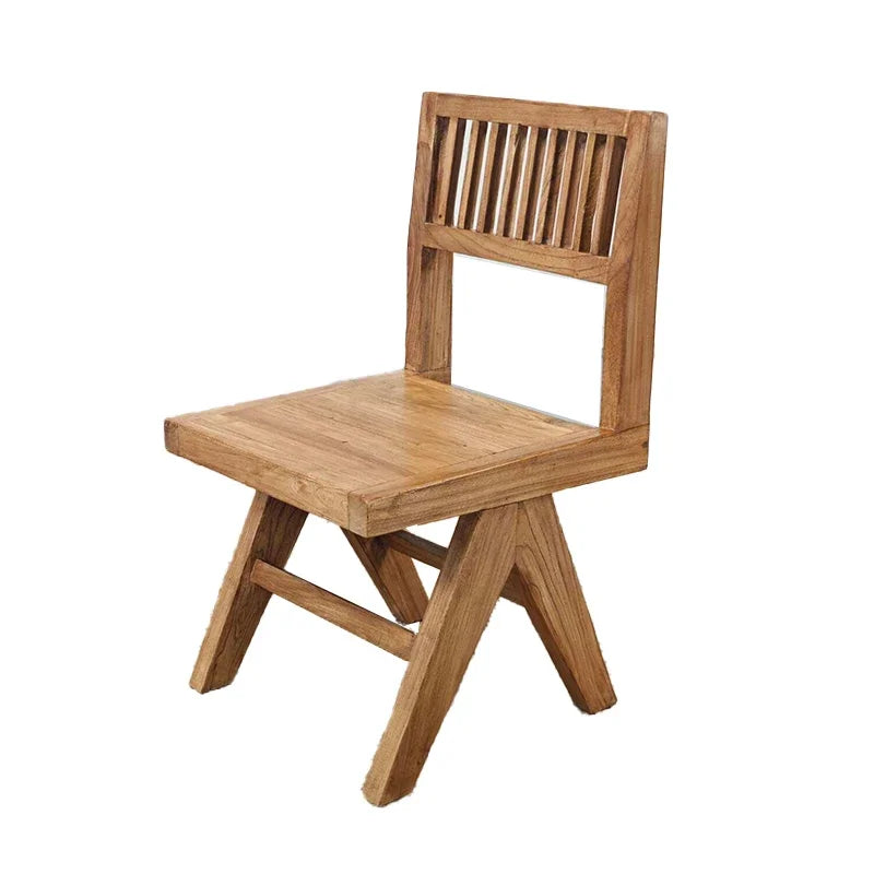 high back wood chair for kitchen or dining