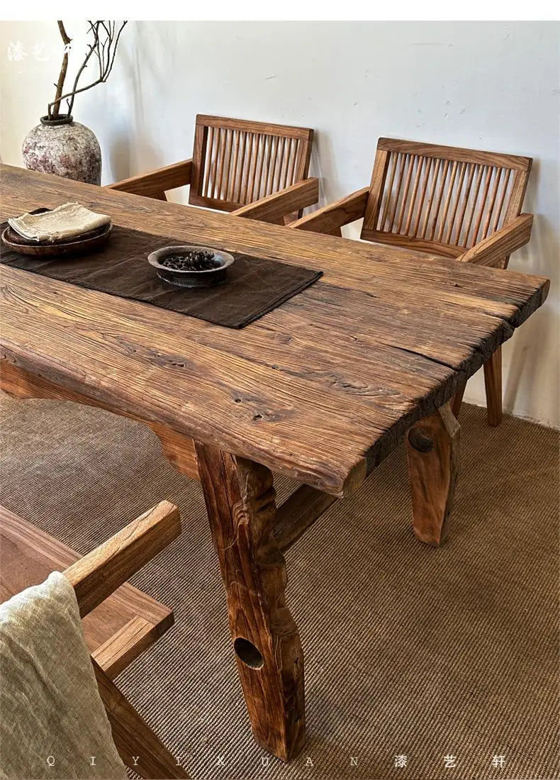 Luxury Rectangle Wooden Dining Table – 172cm Quality Finish by Oein