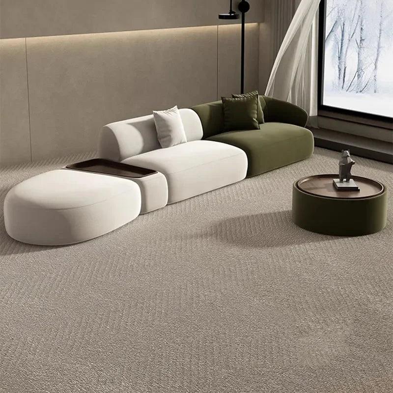 Durable, luxury Scandinavian corner sofa for home or office.