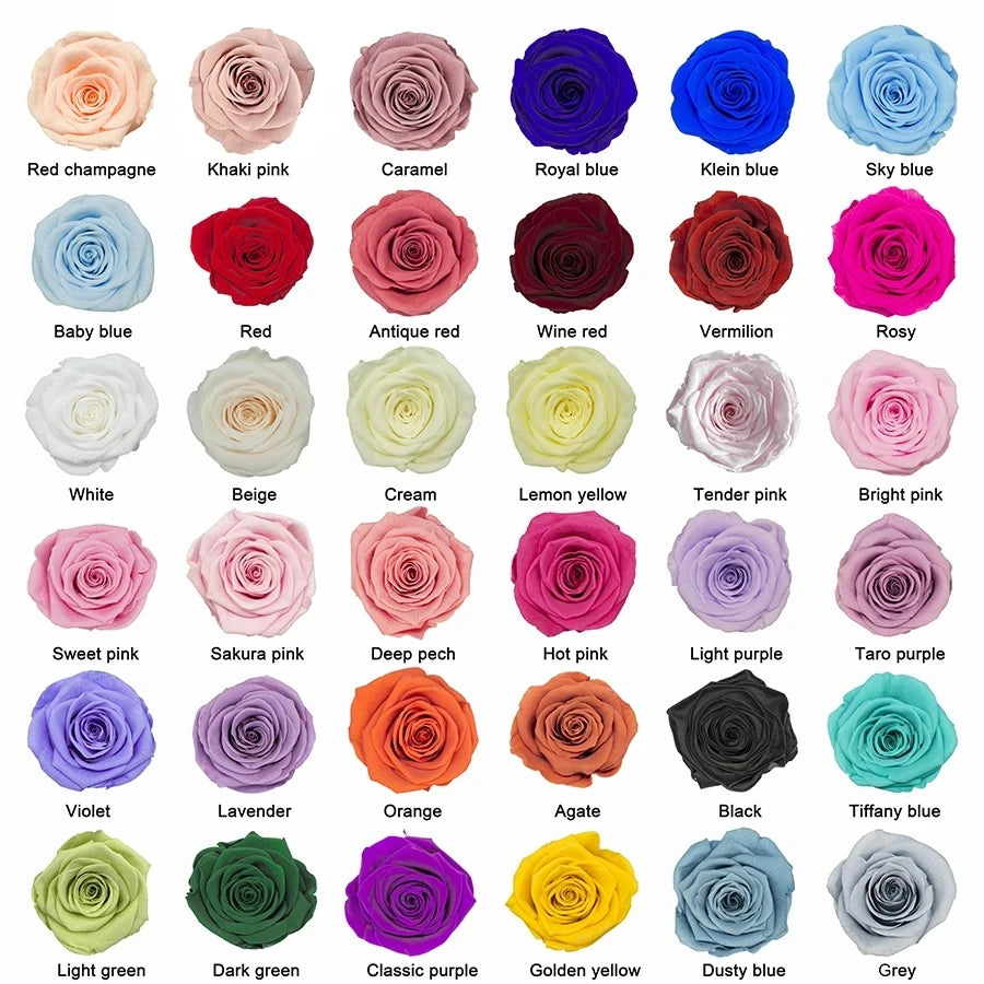 MODFIN preserved rose box, ready for gifting.