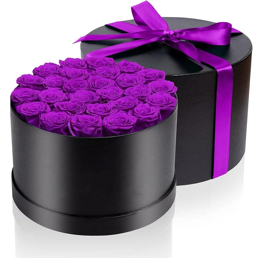 MODFIN preserved rose box, ready for gifting.