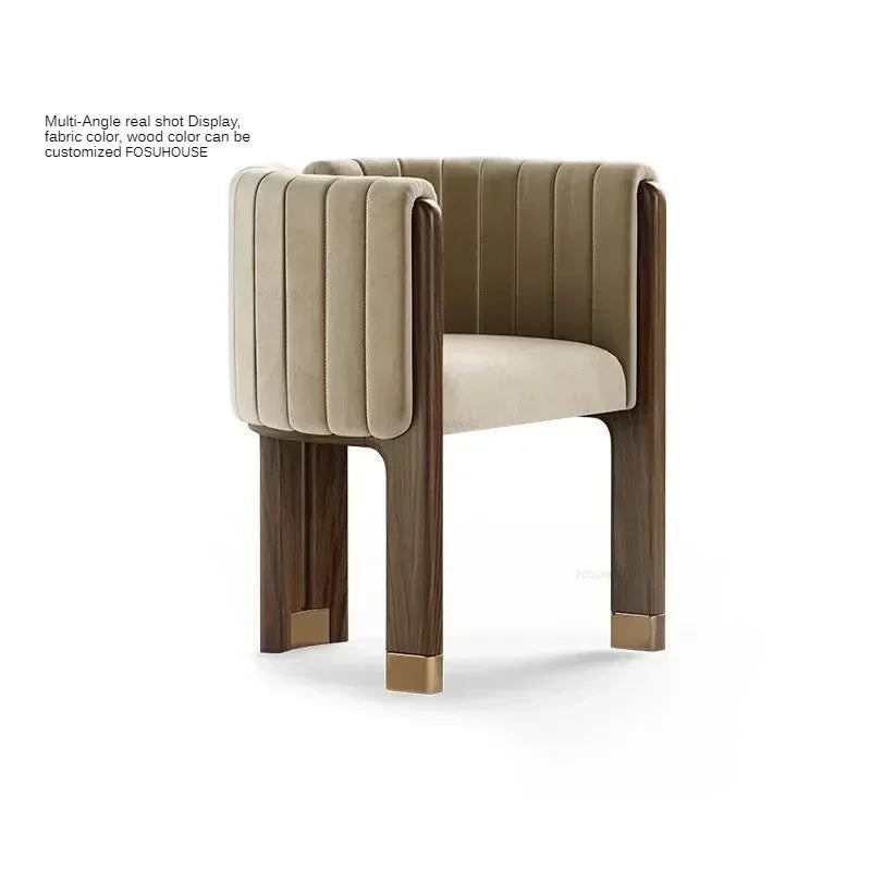 Comfortable Upholstered Dining Chair, modern design.