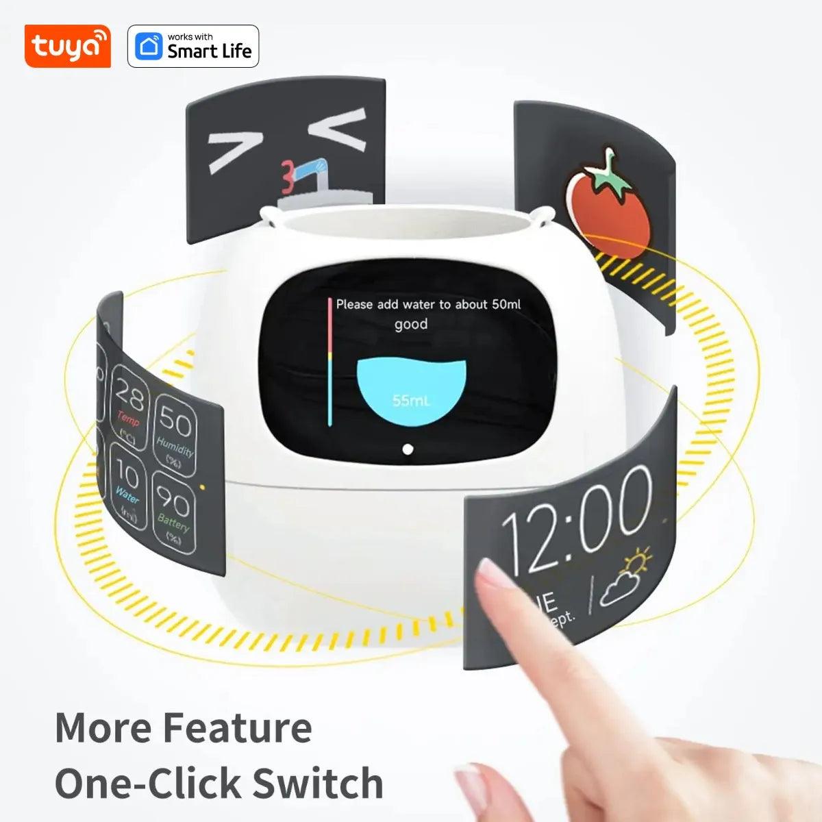 Plantagotchi Ivy Smart Planter: Your Adorable Plant Companion - In home decor