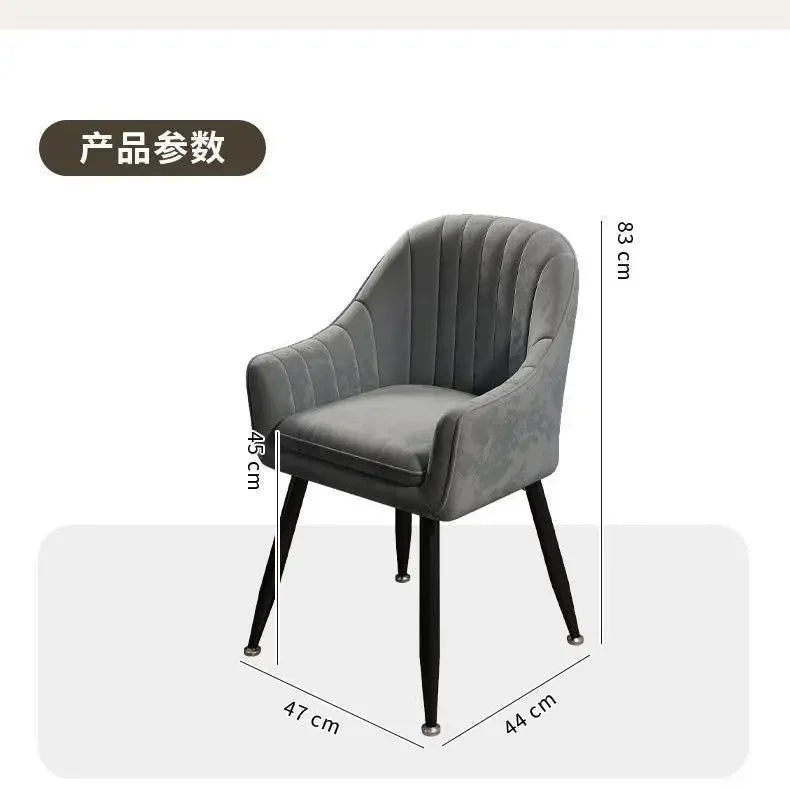 Experience blissful comfort: soft dining chair for long meals