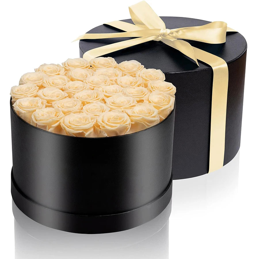 MODFIN preserved rose box, ready for gifting.