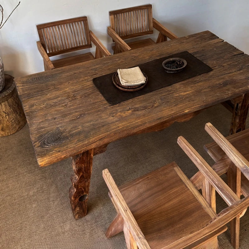 Luxury Rectangle Wooden Dining Table – 172cm Quality Finish by Oein