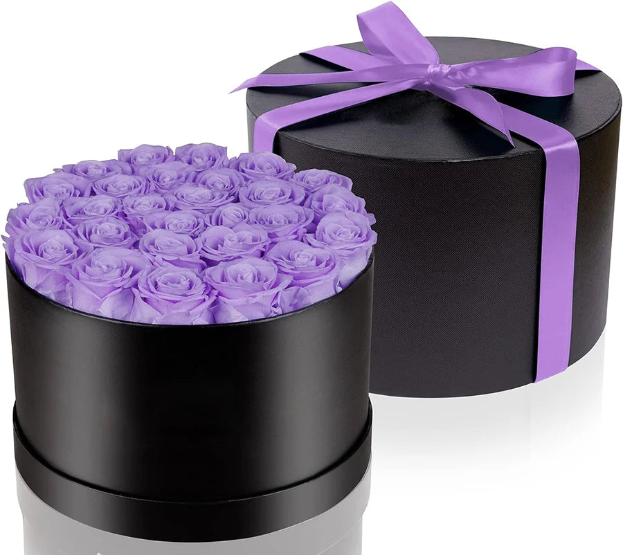 MODFIN preserved rose box, ready for gifting.
