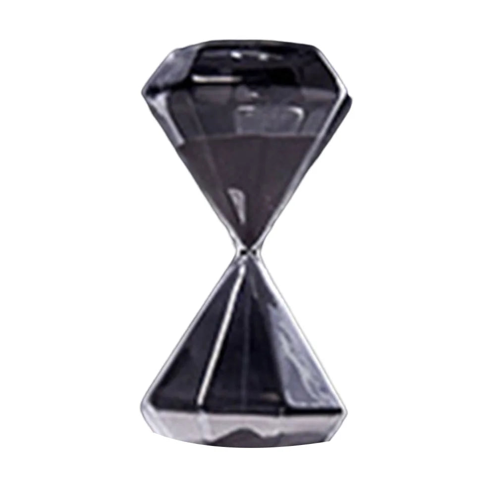 Transparent Diamond Hourglass – 5/15/30 Minute Decorative Timer