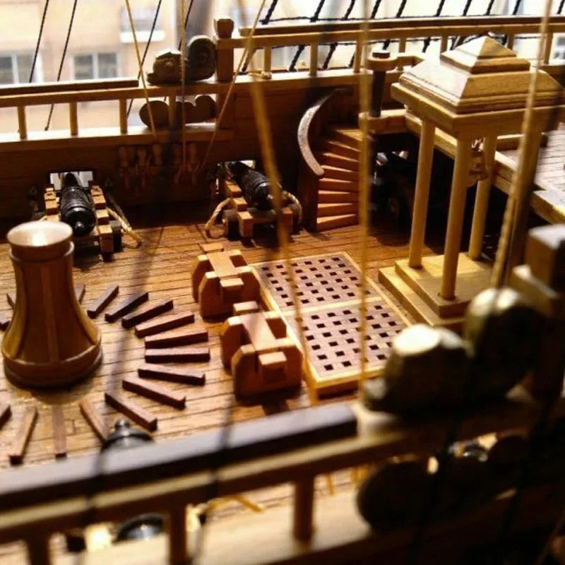 Detailed model of a ship&