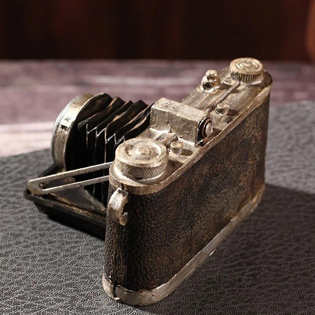 Vintage Resin Camera Model for Retro Home and Office Décor - In home decor