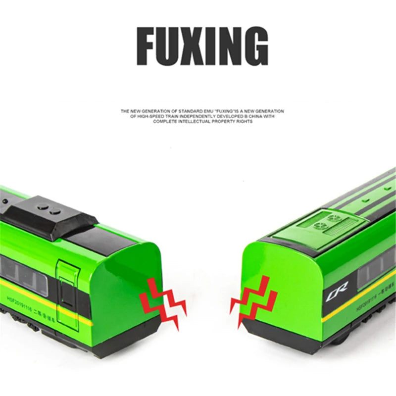 "Realistic metro vehicles in a high-speed train set"