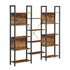 "Versatile modern bookcase, 65.4 inches tall, ideal for books and decor"