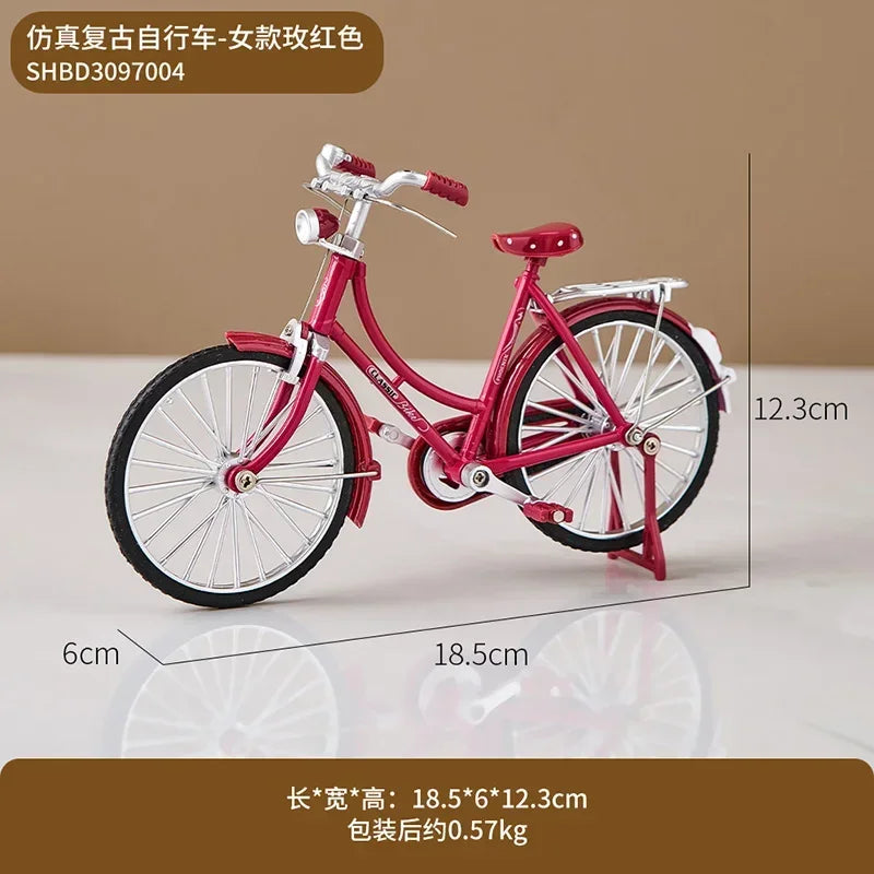 "Contemporary bicycle sculpture as a stylish centerpiece"