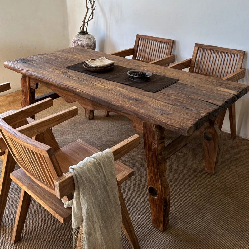 Luxury Rectangle Wooden Dining Table – 172cm Quality Finish by Oein