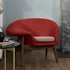 Modern lounge room with sculptural Fried Egg chair
