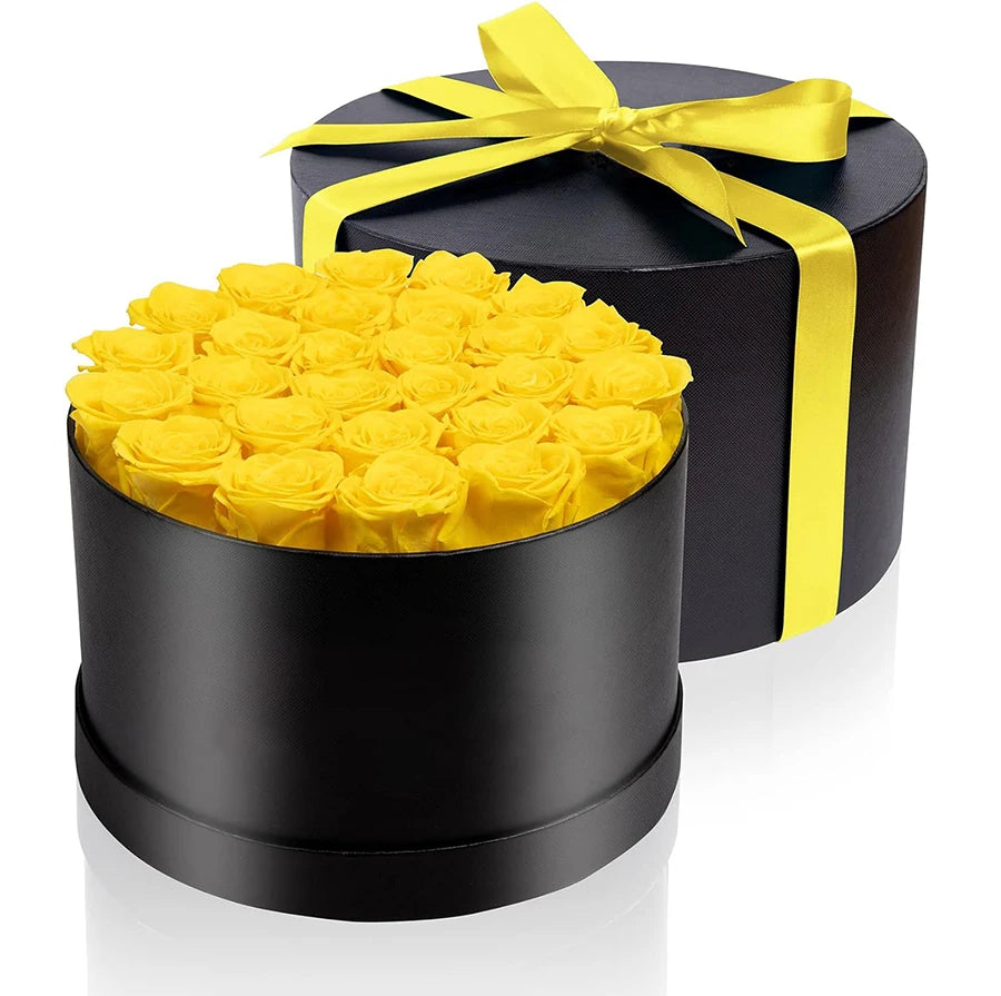 MODFIN preserved rose box, ready for gifting.