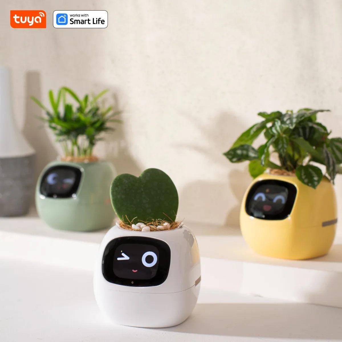 Plantagotchi Ivy Smart Planter: Your Adorable Plant Companion - In home decor