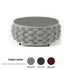 Easy Clean Outdoor Rattan Sofa Surface, Spill Resistant Material
