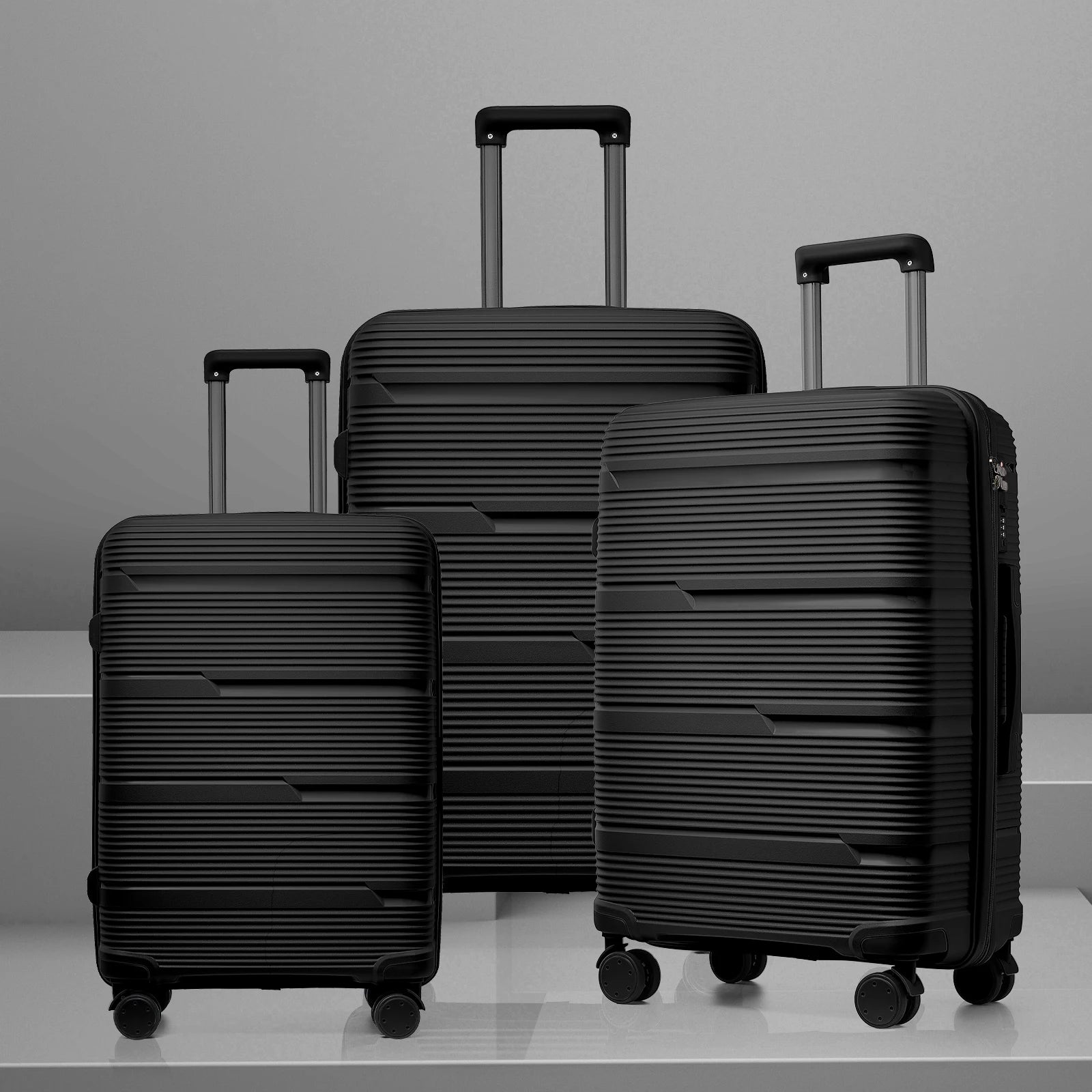 3PCS Luggage Travel Suitcase Sets - In home decor