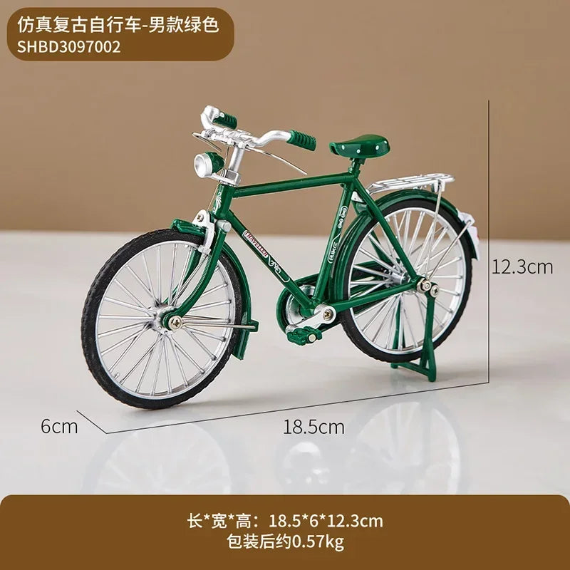 "Contemporary bicycle sculpture as a stylish centerpiece"