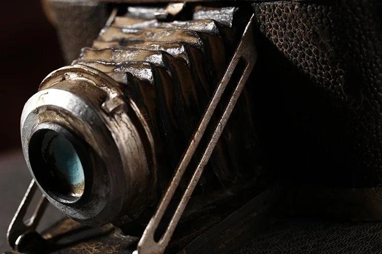 Vintage Resin Camera Model for Retro Home and Office Décor - In home decor