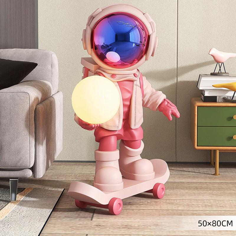Astronaut Living Room Floor Ornament: Add Cosmic Charm to Your Space - In home decor